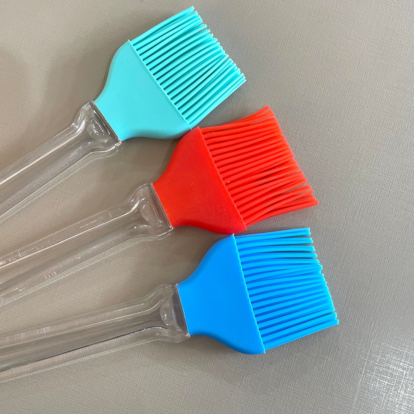 Pincel Culinário de Silicone 23 × 5,5 cm – Monaliza Import MZ-07071 | Alta Resistência ao Calor, Uso Cozinha/Confeitaria