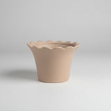 Vaso de Cerâmica Decorativo StarBella Renda P – 15×24 cm | Ideal para Flores, Arranjos e Decoração de Ambientes