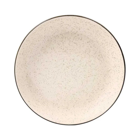 Prato Fundo Cerâmica 20,5 cm Flat Duna Oxford – Off-White