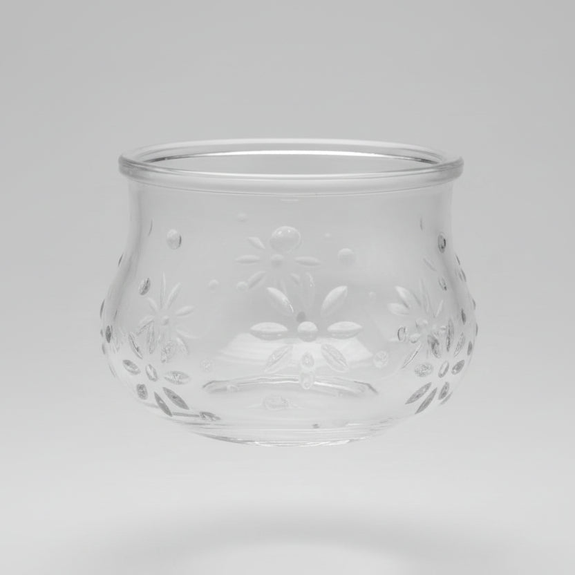 Conjunto de Sobremesa Nadir Nature 200ml 6 Peças – Vidro Transparente Durável – Ideal para Sobremesas, Frutas e Sorvetes