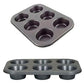 Forma Cupcake FWB 6 Cavidades Antiaderente Aço Carbono