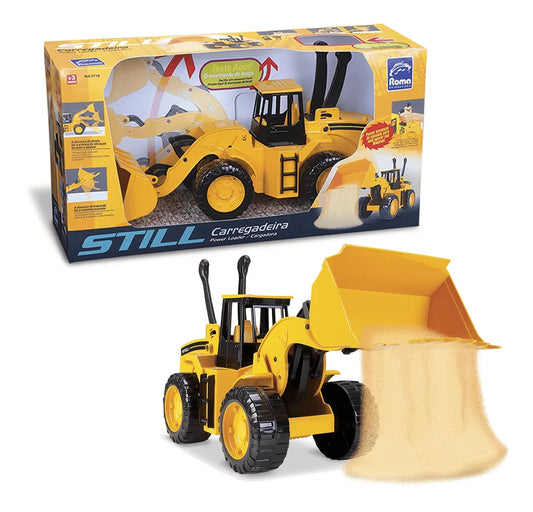 Trator Carregadeira Still Roma 42 cm (Ref. 1710) – Brinquedo com Controle Manual