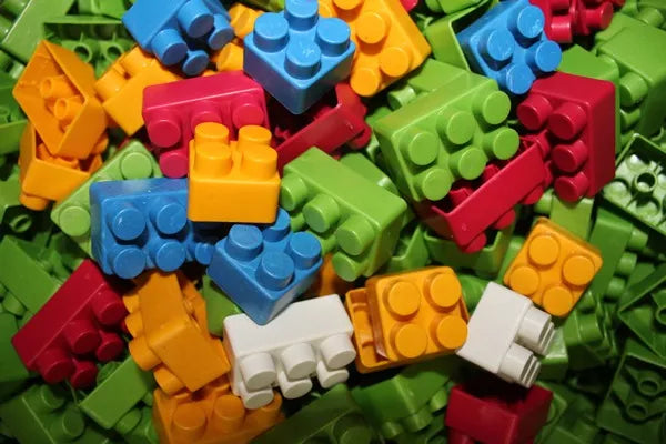 Blocos de Montar BlocoBag 110 Peças | GGB Brinquedos