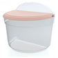 Saleiro de Mesa Utility Home 1 kg – Acrílico Transparente com Tampa 11,5×13×16 cm