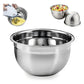 Tigela Inox 26 cm Monaliza Import – Bowl Durável e Versátil