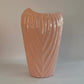 Vaso de Cerâmica Canelado Côncavo 22 cm | Cerâmica Alessandra