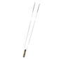 Espeto para Churrasco Duplo Aço Cromado 85 cm Linha Camping | Martinazzo