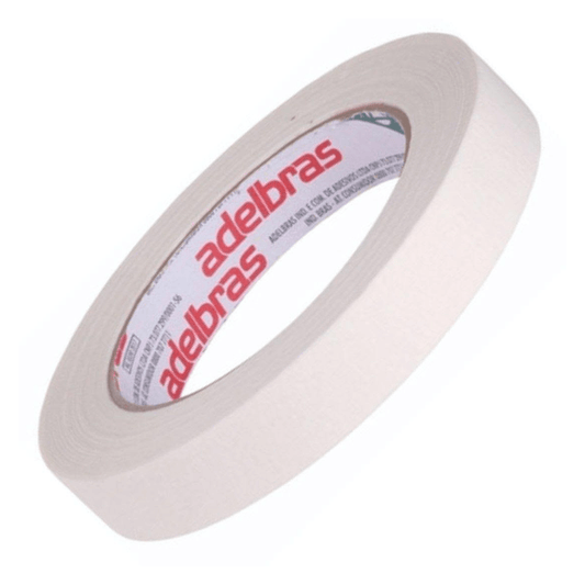 Fita Crepe Estreita 710 Mask Crepe 18mm x 50m | Adelbras
