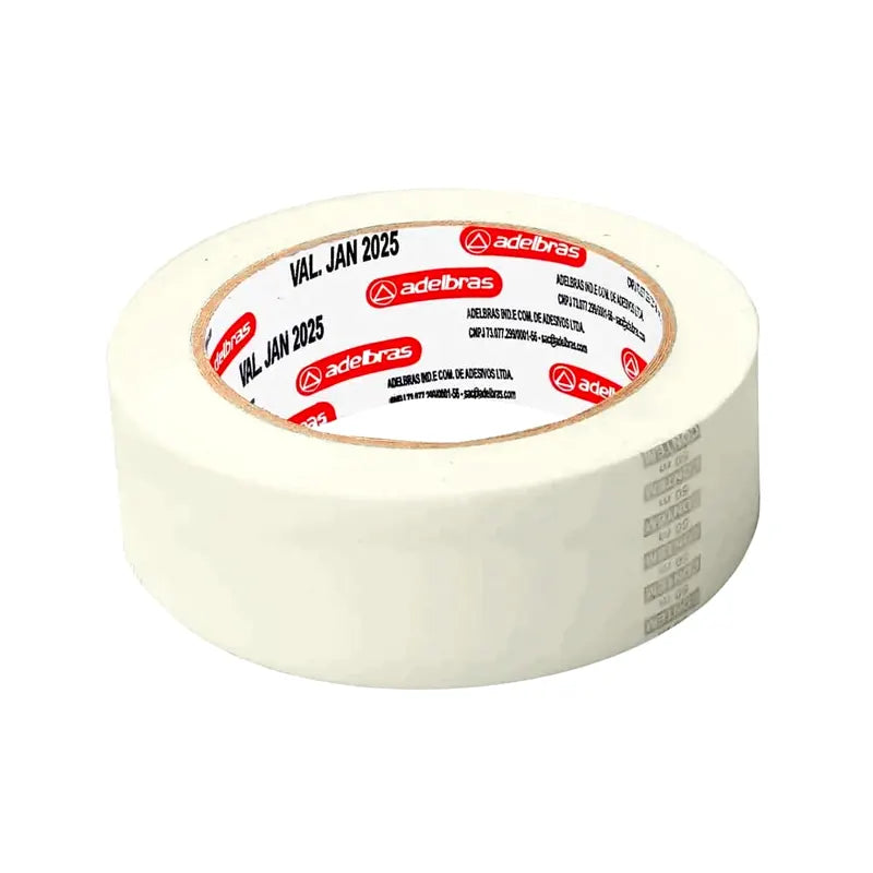 Fita Crepe Larga 710 Mask Crepe 36mm x 50m | Adelbras