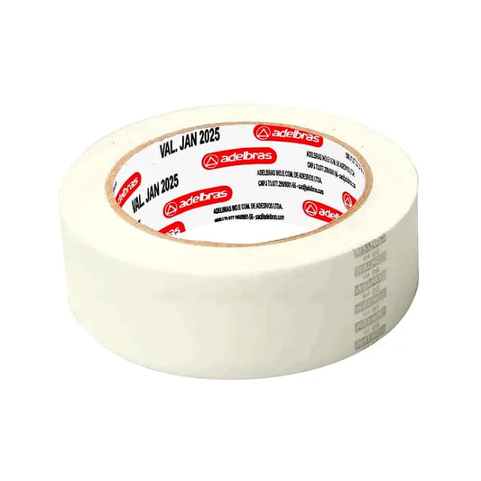 Fita Crepe Larga 710 Mask Crepe 36mm x 50m | Adelbras