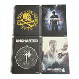 Caderno Uncharted 4 | 1 Matéria 96 Folhas Universitário Capa Dura | Credeal