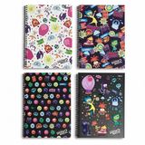 Caderno Divertidamente 2 Foroni | 1 Matéria 80 Folhas Capa Dura | Universitário 200 x 275 mm