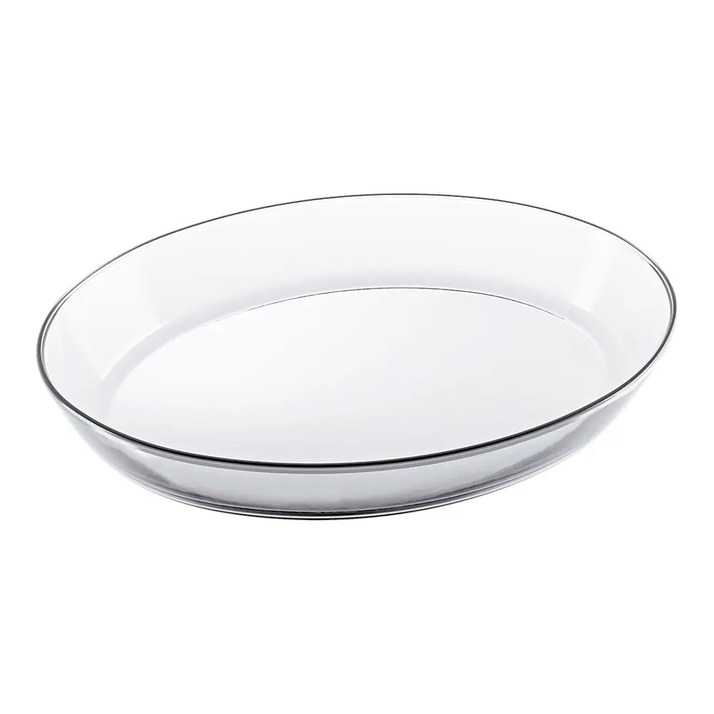 Assadeira de Vidro Oval Marinex Clássica 3,2 L - 35,2 x 24,4 x 6,6 cm – Vidro Temperado | Nadir