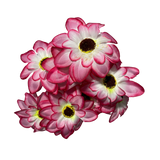 Buquê de Flores Dália Rosa com 10 Flores Sintéticas - 50 cm | FlorArte