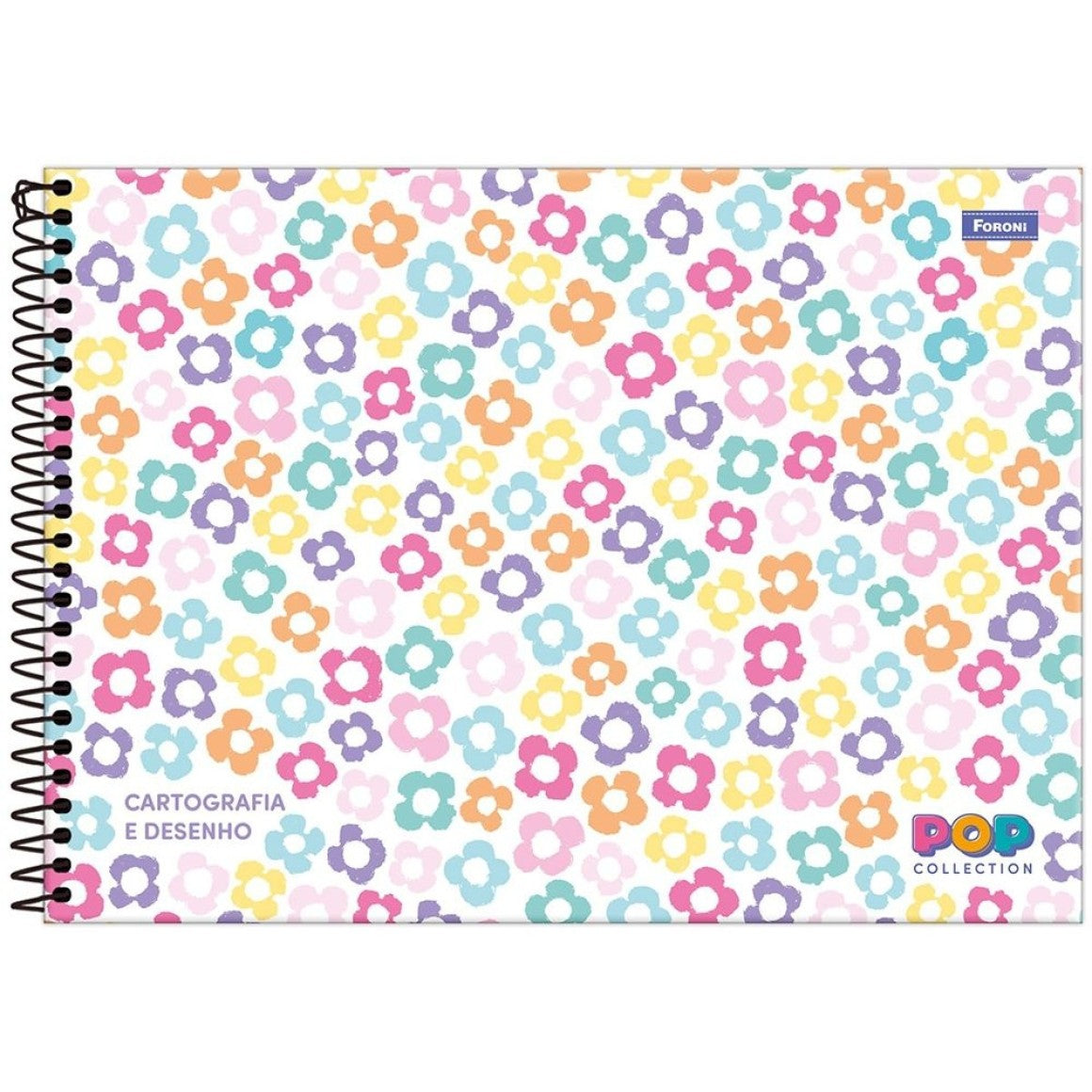 Caderno de Desenho Pop Collection 96 Folhas – Foroni