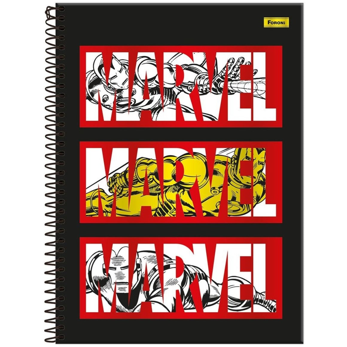 Caderno Marvel Comics Universitário 1 Matéria 80 Folhas | Foroni