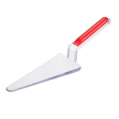 Pá de Bolo Acrílico 27 x 7,5 cm Acrylic Line – Vermelho, Preto e Branco