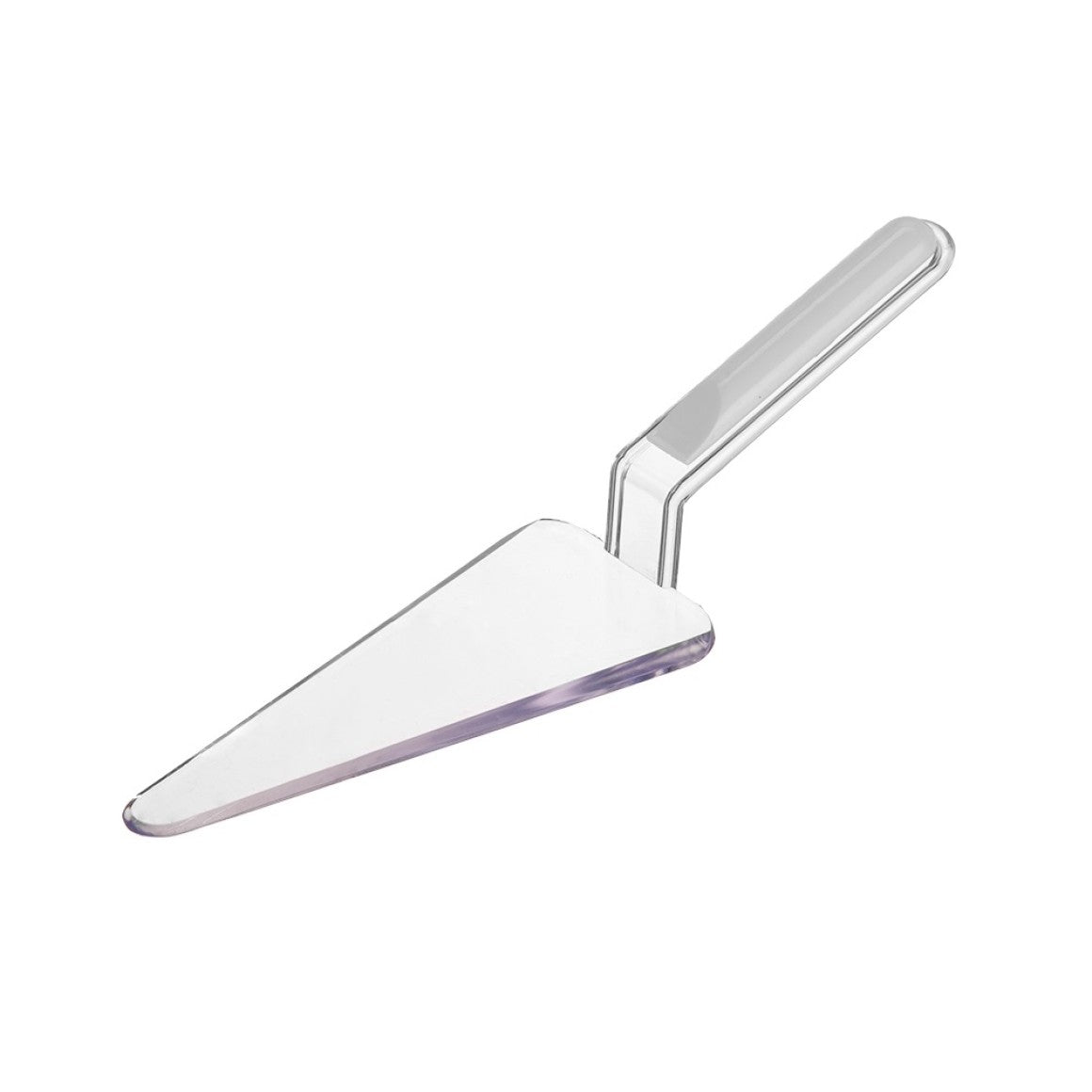 Pá de Bolo Acrílico 27 x 7,5 cm Acrylic Line – Vermelho, Preto e Branco