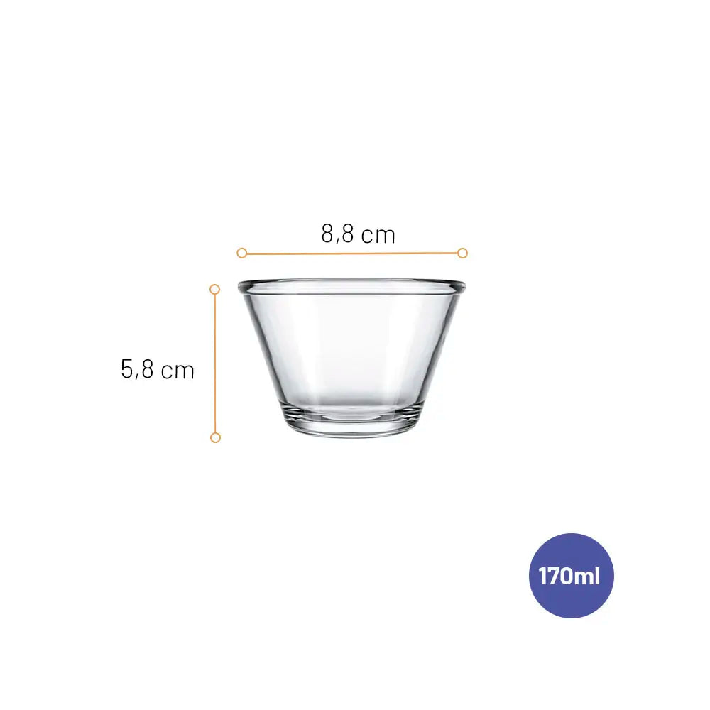 Tigela de Sobremesa Poli 170ml | Nadir