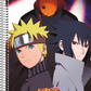Caderno Naruto Shippuden | Universitário Capa Dura 1 Matéria 80 Folhas | Animativa