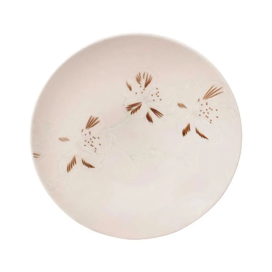 Prato Fundo Cerâmica 20,5 cm Unni Orquídea – Design Elegante e Delicado