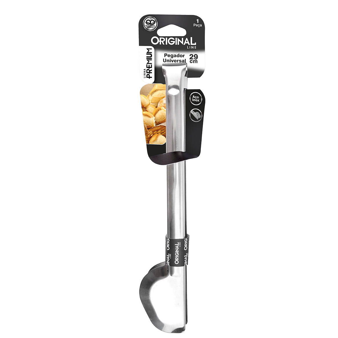 Pegador Universal Cozinha 29 cm – Aço Inox | Linha Premium Original Line SL0522
