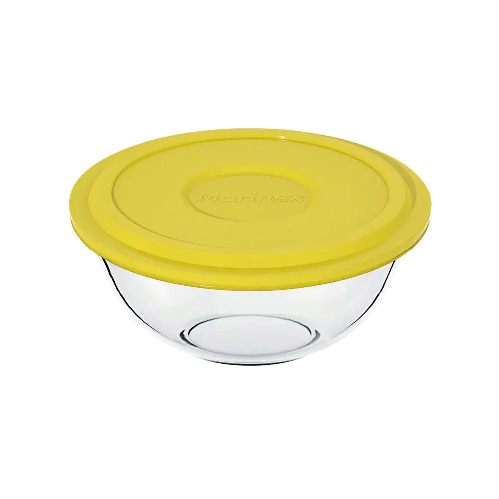 Tigela para Preparo Plus Astral com Tampa Plástica 1,5L | Marinex