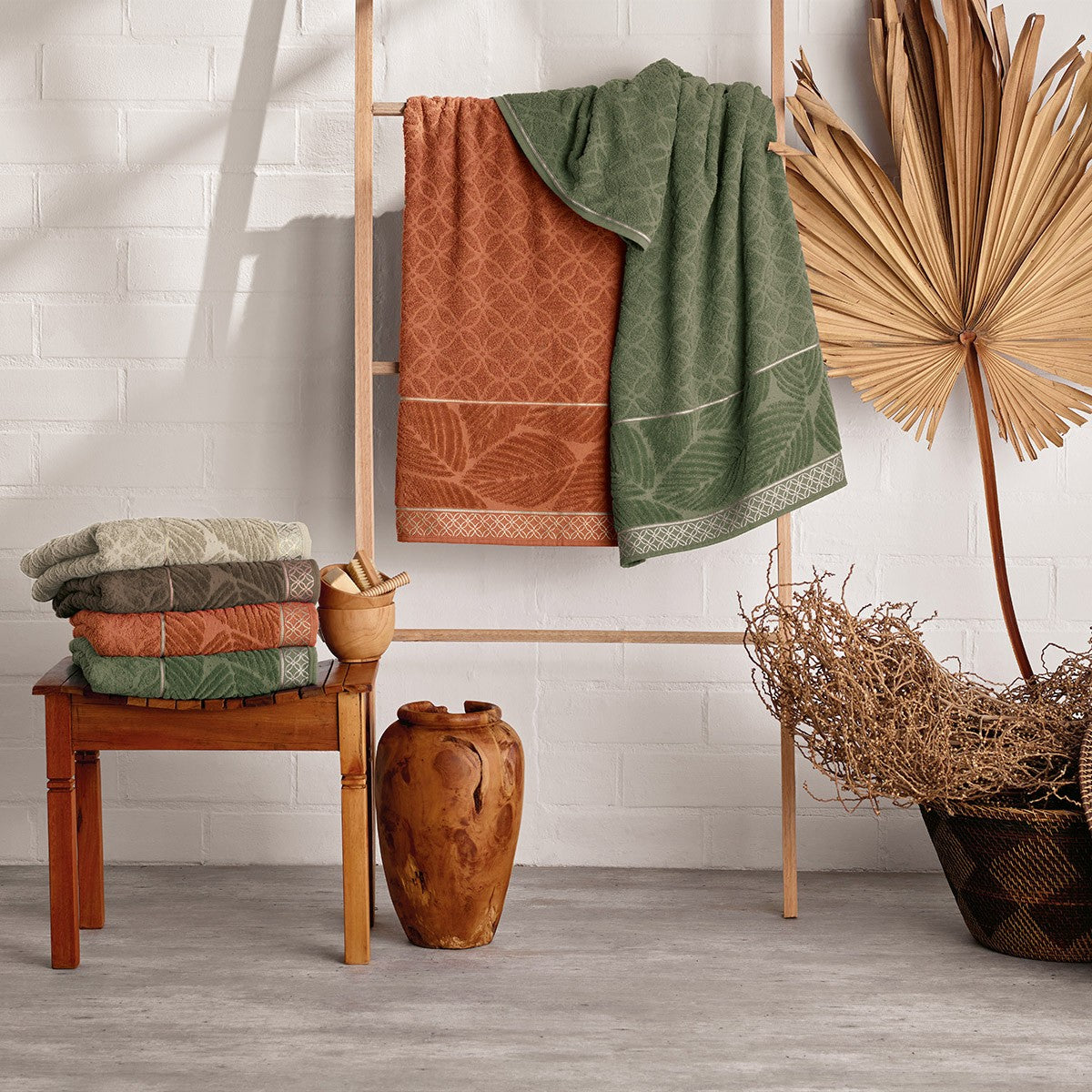 Toalha de Banho Nativa 68×1,35 m – 100% Algodão 420 g/m² | Appel Home