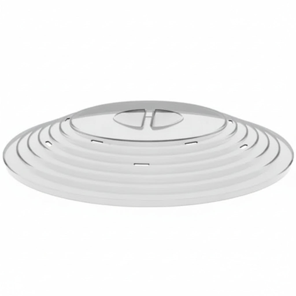 Tampa Protetora Prato para Micro-ondas 27,5 cm Média Utility 162 • Plástico Atóxico • Evita Respingo e Facilita Aquecer