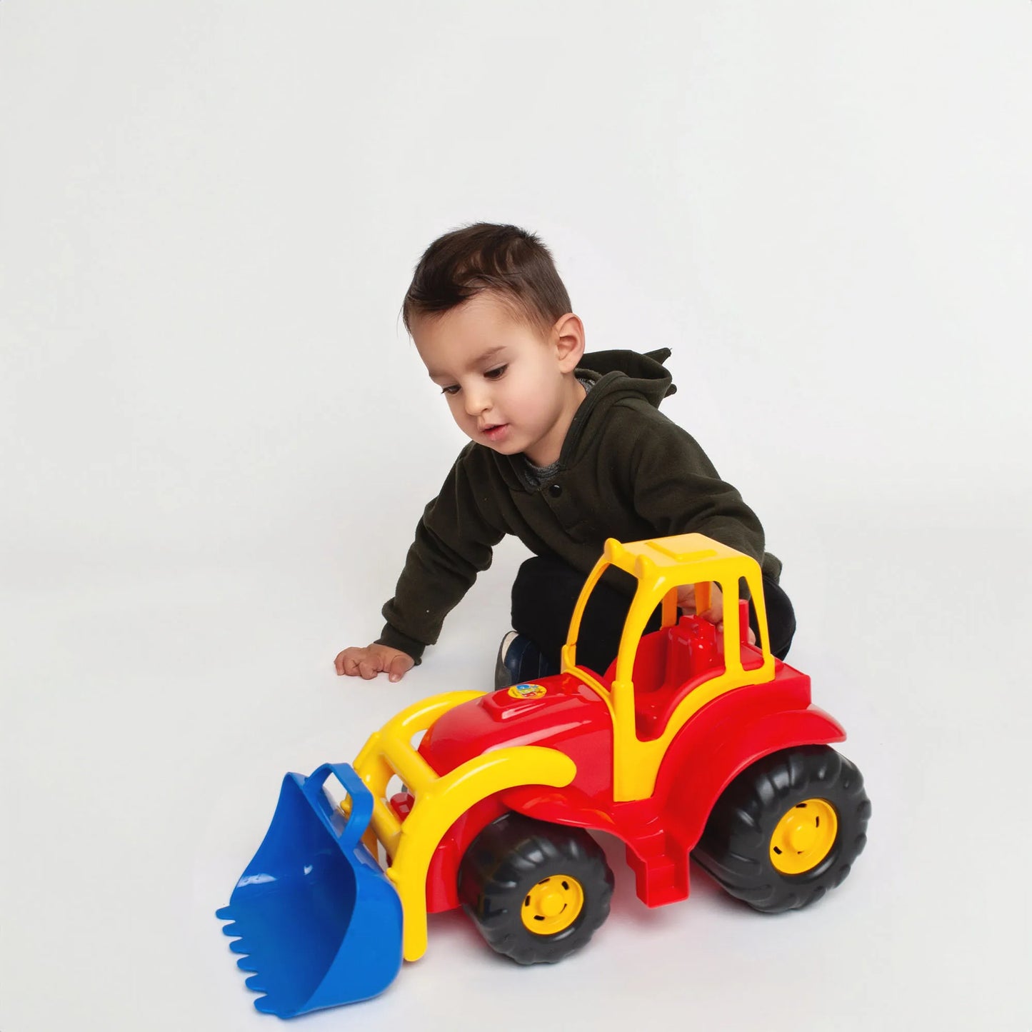 Trator de Brinquedo Big Carregadeira | GGB Brinquedos