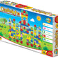 Blocos de Montar Castelinho 128 Peças | GGB Brinquedos