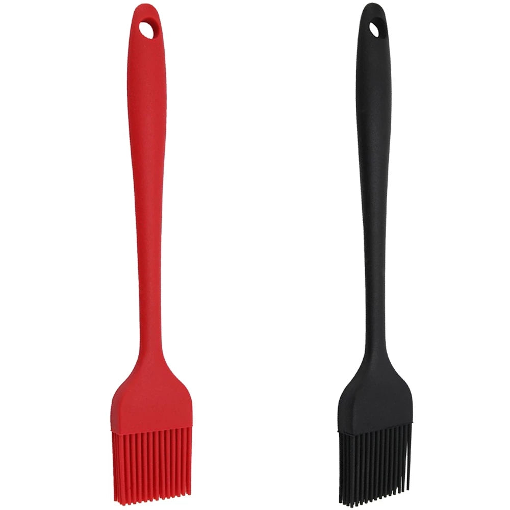 Pincel Culinário Silicone Nicobem 26,5 cm – Resistente ao Calor, Cores Sortidas, Fácil de Limpa
