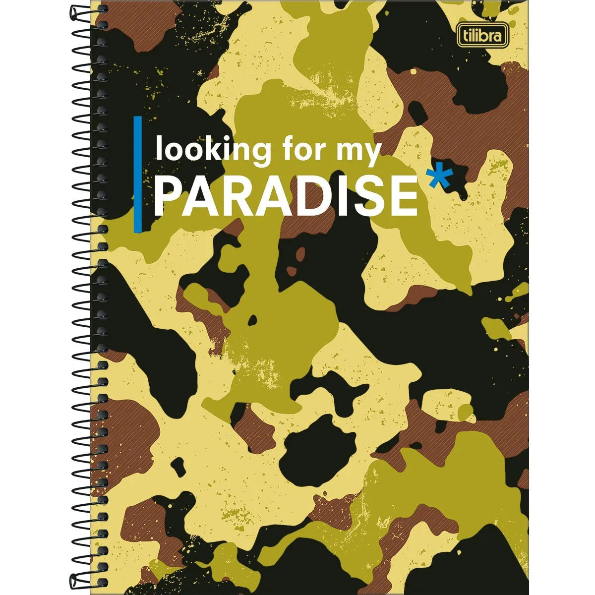 Caderno Universitário Hide Camuflado 10 Matérias 160 Fls – Tilibra
