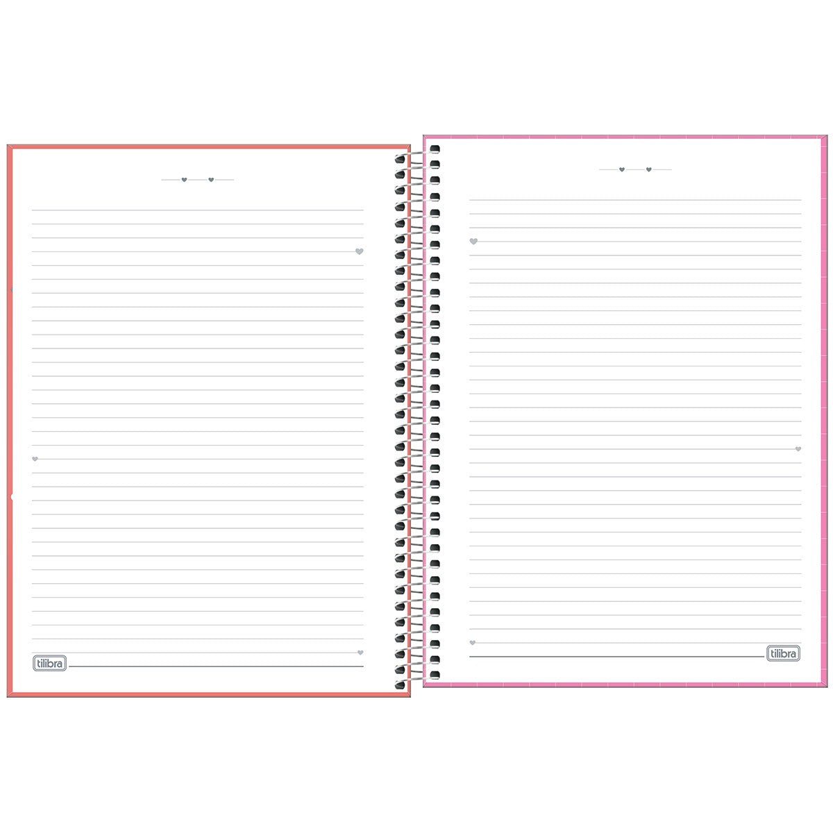 Caderno Charme | Universitário Capa Dura 1 Matéria 80 Folhas | Tilibra