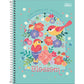 Caderno Charme | Universitário Capa Dura 1 Matéria 80 Folhas | Tilibra