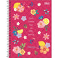 Caderno Charme | Universitário Capa Dura 1 Matéria 80 Folhas | Tilibra