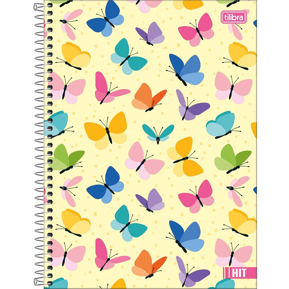 Caderno Hit Feminino | Universitário Capa Dura 1 Matéria 80 Folhas | Tilibra
