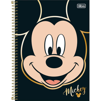 Caderno do Mickey Universitário Capa Dura 1 Matéria 80 Folhas | Tilibra