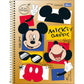 Caderno do Mickey Universitário Capa Dura 1 Matéria 80 Folhas | Tilibra