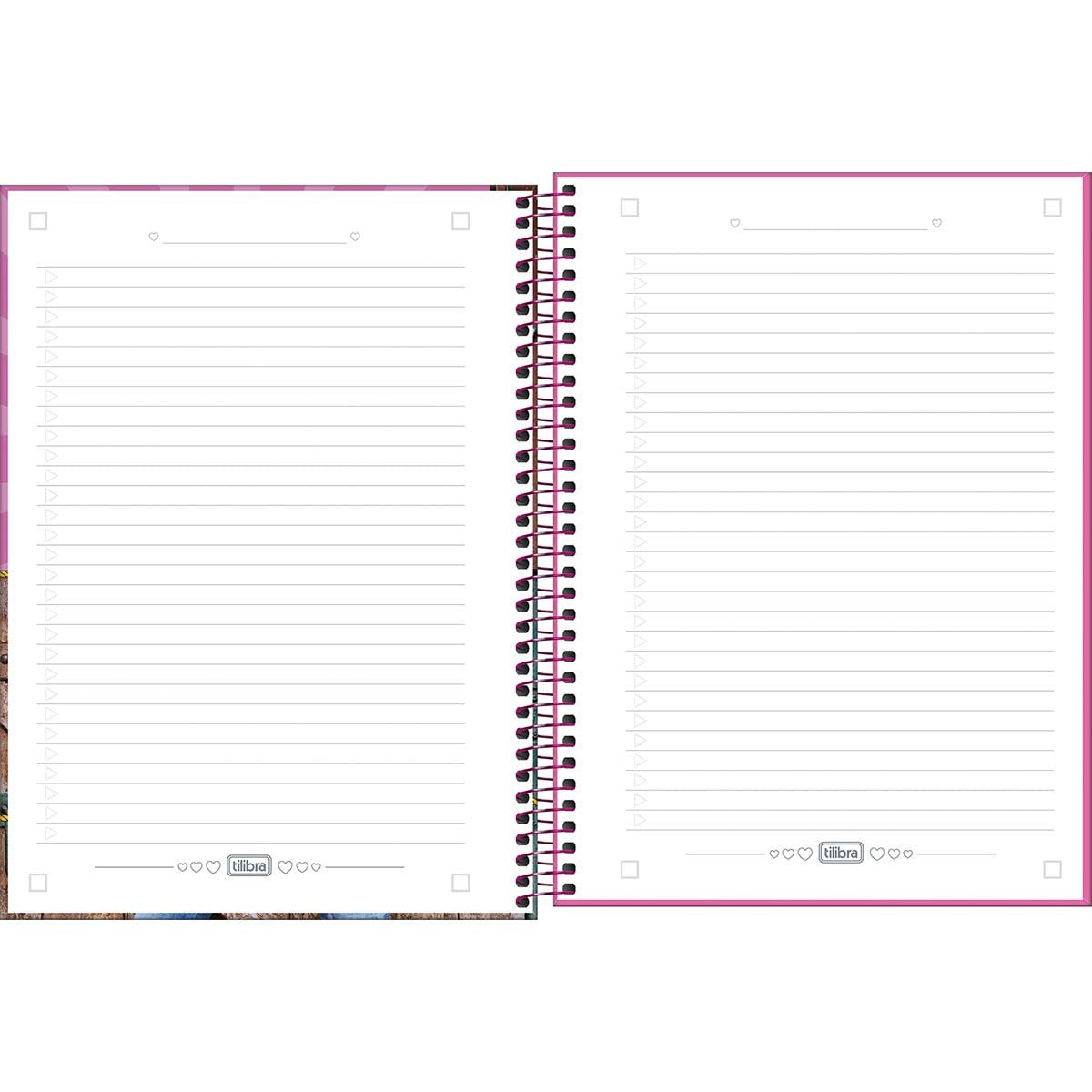 Caderno da Ana Castela | Universitário Capa Dura 1 Matéria 80 Folhas | Tilibra