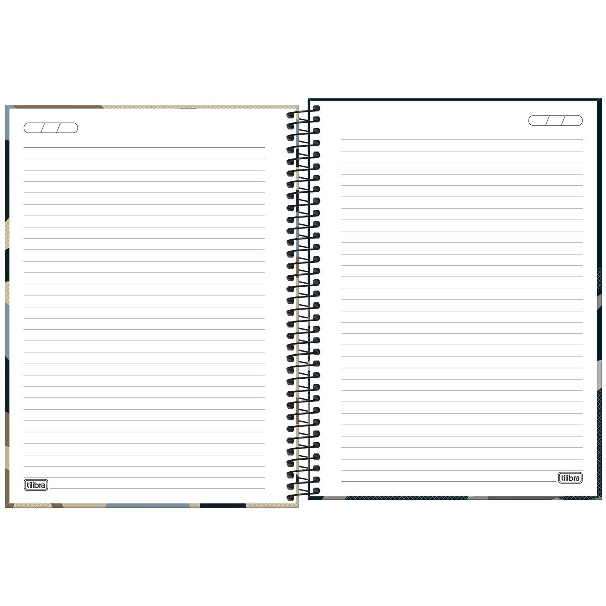 Caderno Camuflado Hide | Universitário Capa Dura 1 Matéria 80 Folhas | Tilibra