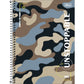 Caderno Camuflado Hide | Universitário Capa Dura 1 Matéria 80 Folhas | Tilibra