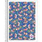 Caderno Pepper Feminino | Universitário Capa Dura 1 Matéria 80 Folhas | Tilibra