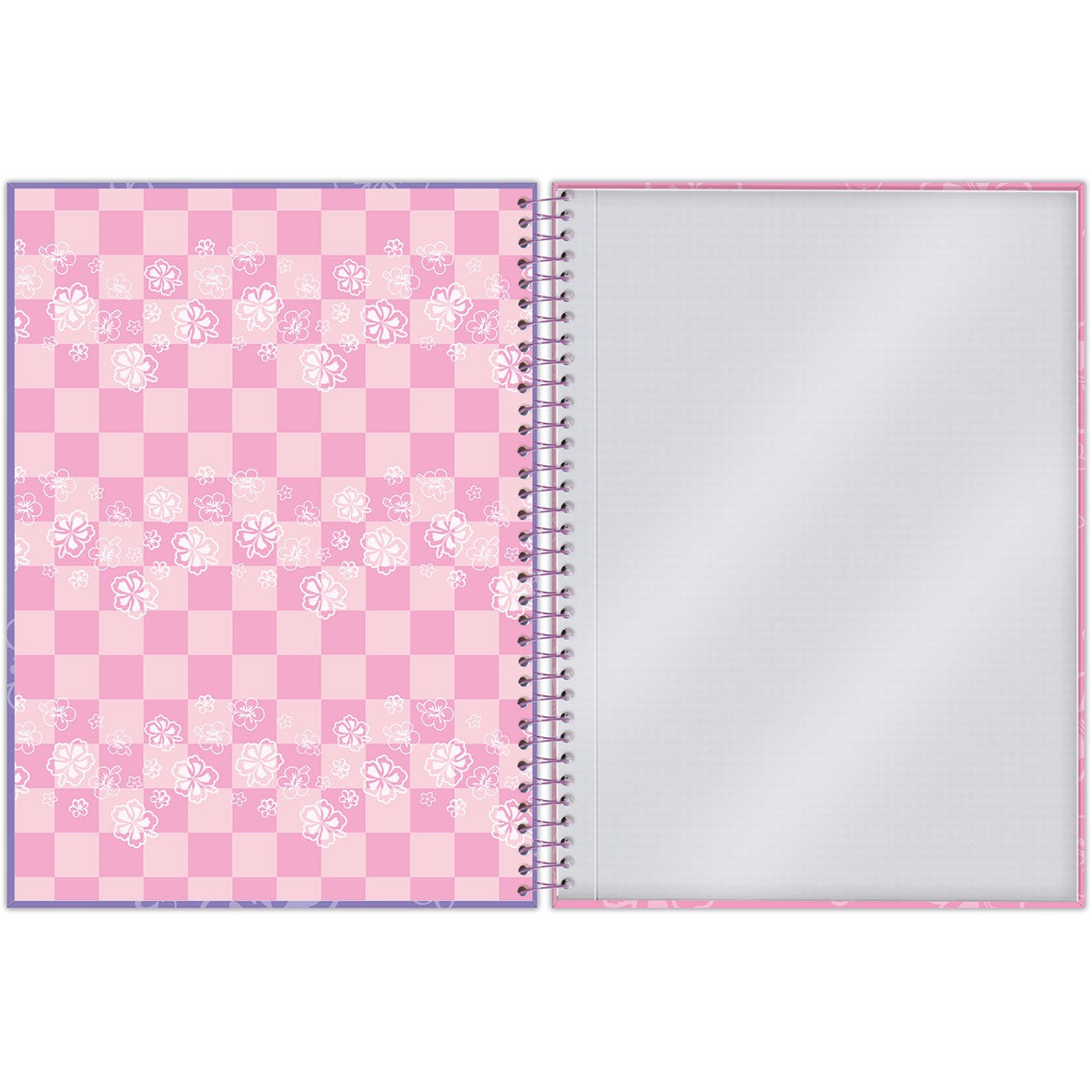 Caderno do Stitch | Universitário Capa Dura 1 Matéria 80 Folhas | Foroni