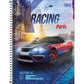 Caderno Universitário X‑Racing 10 Matérias 160 Folhas – Capa Dura | Tilibra