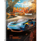 Caderno Universitário X‑Racing 10 Matérias 160 Folhas – Capa Dura | Tilibra