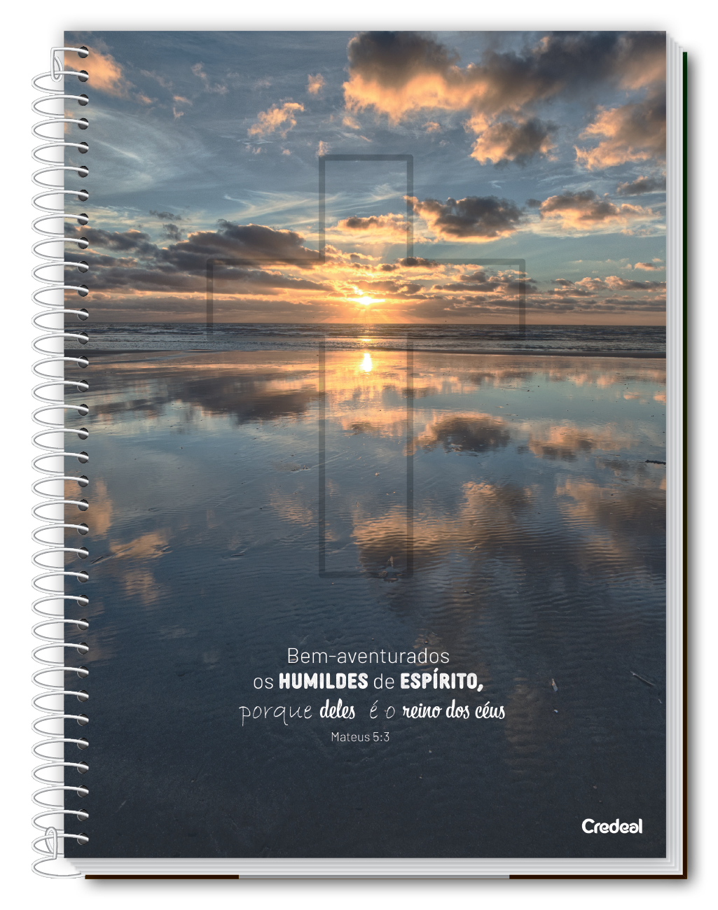 Caderno - Cadernos de Fé | Universitário Capa Dura 1 Matérias 80 Folhas | Credeal