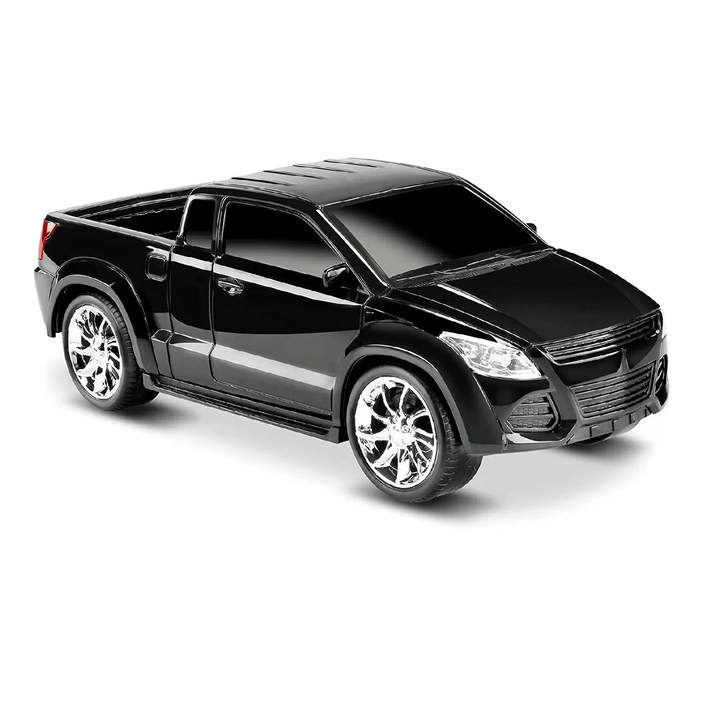 Caminhão Cegonheira Diamond Truck Roma 66 cm (Ref. 1321) – 4 Pick-ups com Rampa e Trava