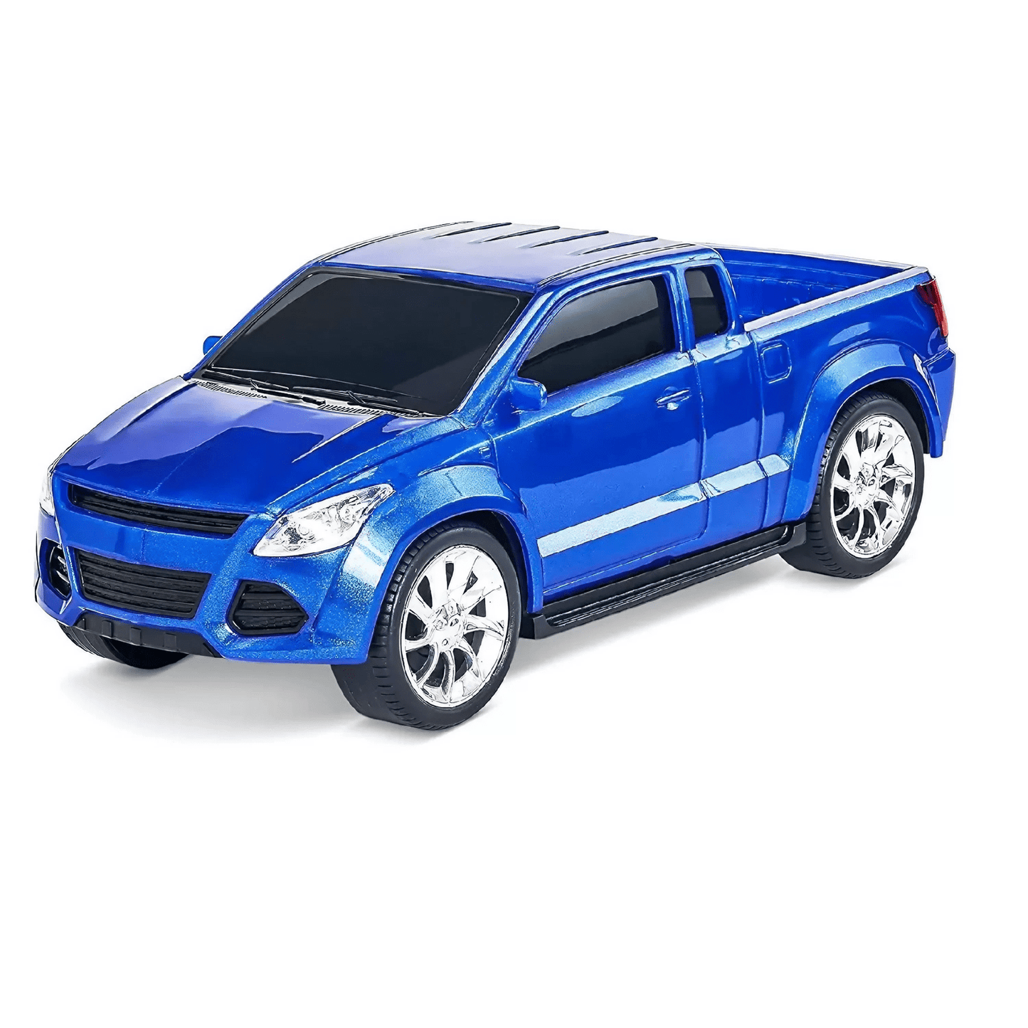 Caminhão Cegonheira Petroleum 38cm – Brinquedo Infantil com 4 Pick-Ups – ROMA 1470 – Rampa Deslizante
