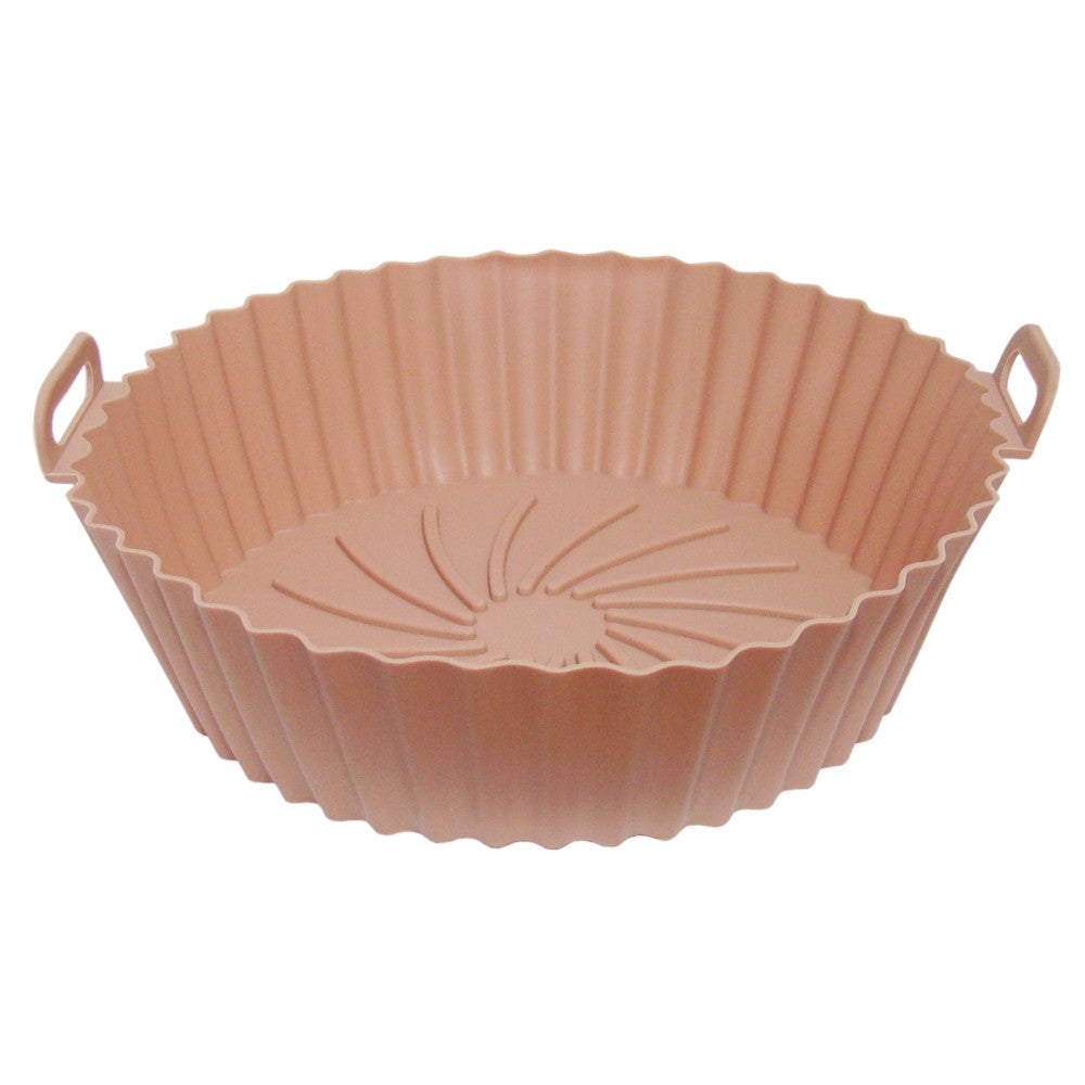 Cesto/Forro de Silicone BigSul 20 cm – Acessório para Air Fryer, Alta Temperatura | Cores Sortidas (Ref. 22591)